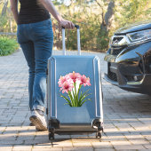 Sticker Fleurs roses vibrantes (Valise Insitu)