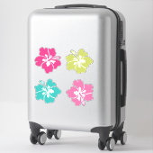 Sticker Fleurs tropicales d'été (Sur valise)