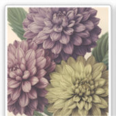 Sticker Fleurs Vintage (Recto)