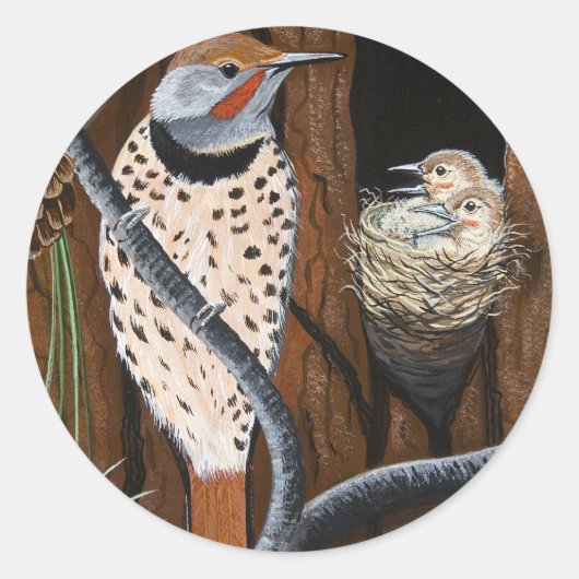 Sticker "flikkeren" (Voorkant)