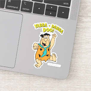 Sticker Flintstone Yabba-Dabba Doo de Fred !