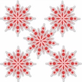 Sticker Flocon de neige (Devant)