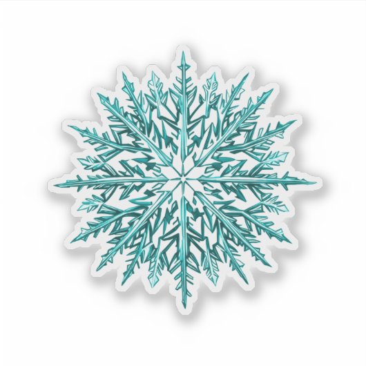 Sticker Flocon de neige Icy (Devant)
