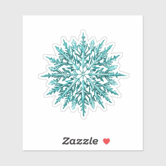 Sticker Flocon de neige Icy (Feuille)