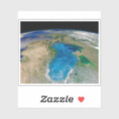 Sticker Floraison De Phytoplancton Bleu En Mer Noire (Feuille)