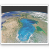 Sticker Floraison De Phytoplancton Bleu En Mer Noire (Devant)