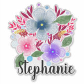 Sticker Floral (Devant)
