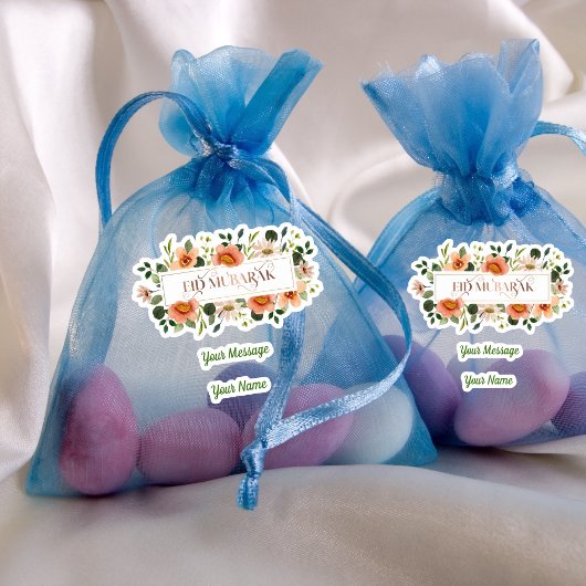 Sticker Floral Aïd Moubarak