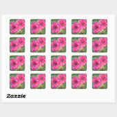 Sticker Floral Art Joli Fleurs Roses (Feuille)
