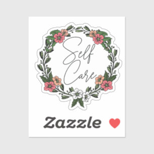 Sticker Floral autogéré