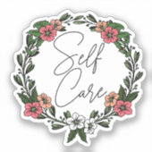 Sticker Floral autogéré (Recto)