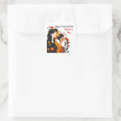 Sticker Floral Happy International Women's Day (Sac)