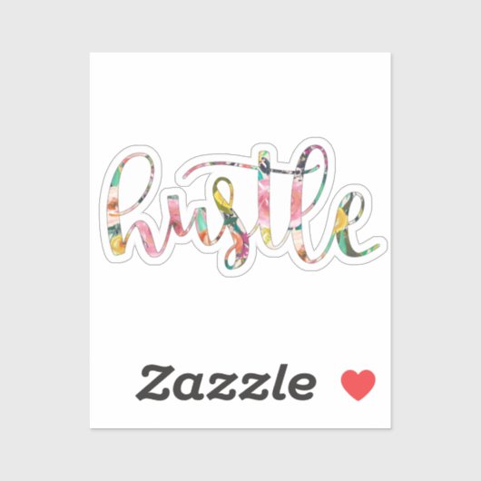 Sticker Floral Hustle Boho (Feuille)