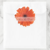 Sticker floral personnalisé (Sac)