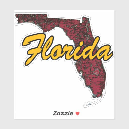 Sticker Florida (Feuille)