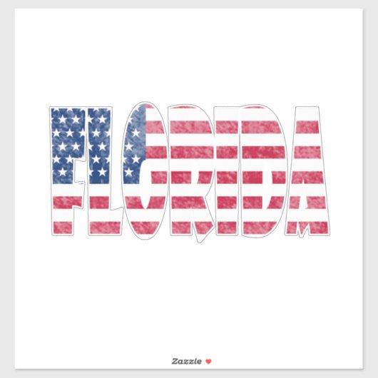 Sticker Floride (Feuille)