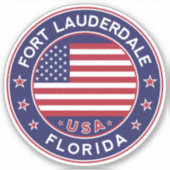 Sticker Floride, Fort Lauderdale (Devant)