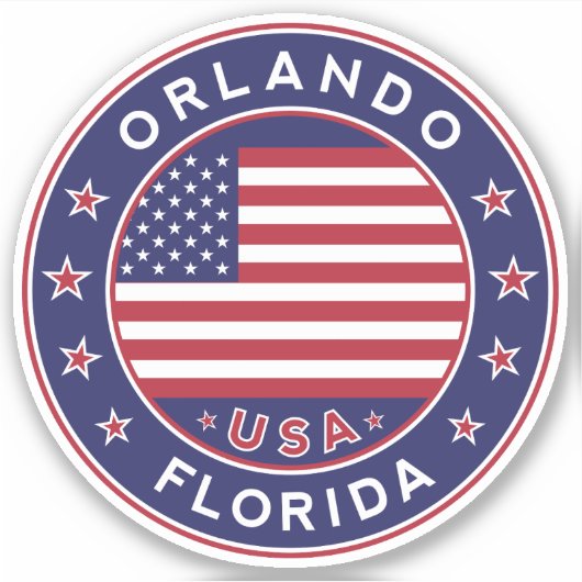 Sticker Floride, Orlando (Devant)