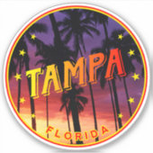 Sticker Floride, Tampa (Devant)