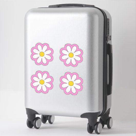 Sticker Flower (Sur valise)