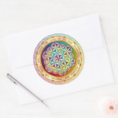 Sticker Flower of Life - Design ORIGINAL par Lilya (Enveloppe)