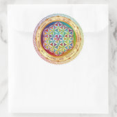 Sticker Flower of Life - Design ORIGINAL par Lilya (Sac)