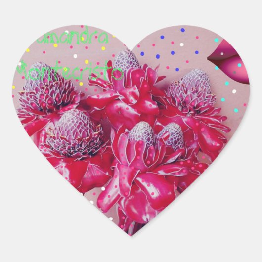 Sticker Flower pour partout! ! (Devant)