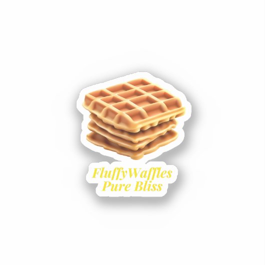 Sticker Fluffy Waffles (Recto)