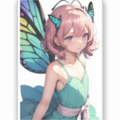 Sticker Flutterling enchanté (Recto)