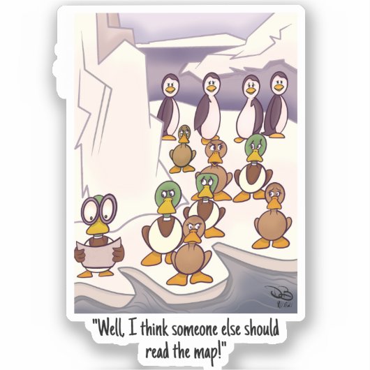 Sticker Flying South (Recto)