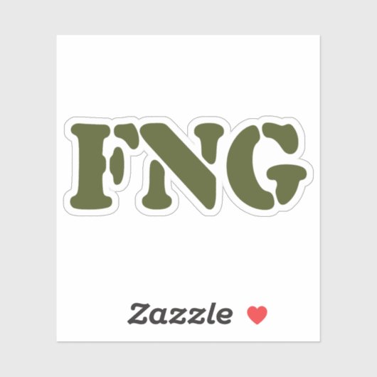 STICKER FNG (Feuille)