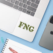STICKER FNG (Ordinateur portable avec iPhone)