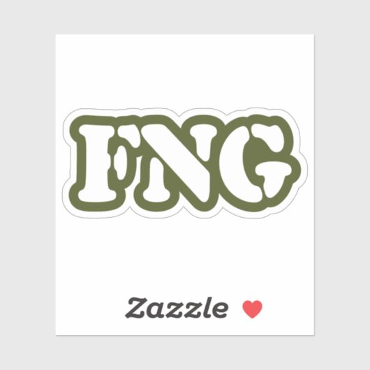 STICKER FNG (Feuille)
