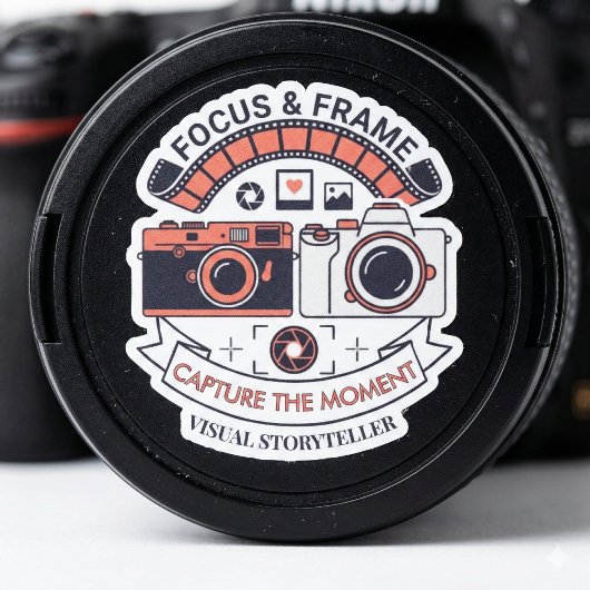 Sticker Focus & Frame: Visual Storyteller Photography