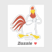 Sticker Foghorn Leghorn | Mauvais regard (Feuille)