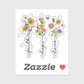 Sticker Foi-Espoir-Amour (Feuille)