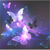 Sticker Fond avec papillons de nuit (Devant)