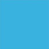 Sticker Fond uni bleu cyan (Devant)