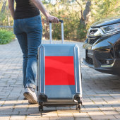 Sticker Fond uni rouge solide (Valise Insitu)