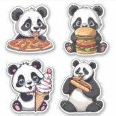 Sticker Foodies fourrure Set étanche (Devant)