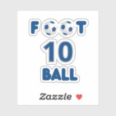 STICKER FOOTBALL (Feuille)