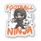 Sticker Football Ninja (Devant)