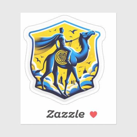 STICKER FOOTBALL RONALDO AL NASSR (Feuille)