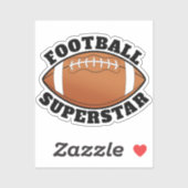 Sticker Football Superstar Sports (Feuille)