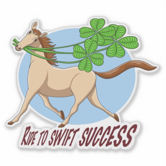 Sticker FOR 1979 born_Ride to swift Success – 2026 Lucky  (Devant)