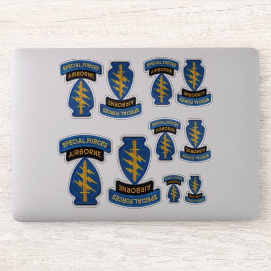 Sticker Forces spéciales de l'Armée SFGA SFG Green Berets (Ordinateur)