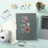 Sticker Forces spéciales MACVSOG SOG Béets verts Contour (Couverture iPad)