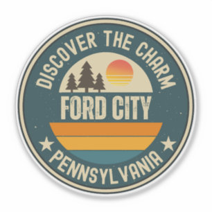 Sticker Ford City, Pennsylvanie