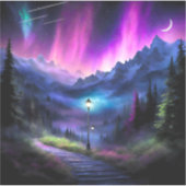 Sticker Forêt enchantée (Devant)