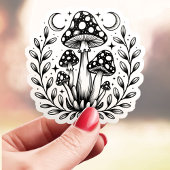 Sticker Forêt Mystique des Champignons
